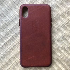 leather iphone case